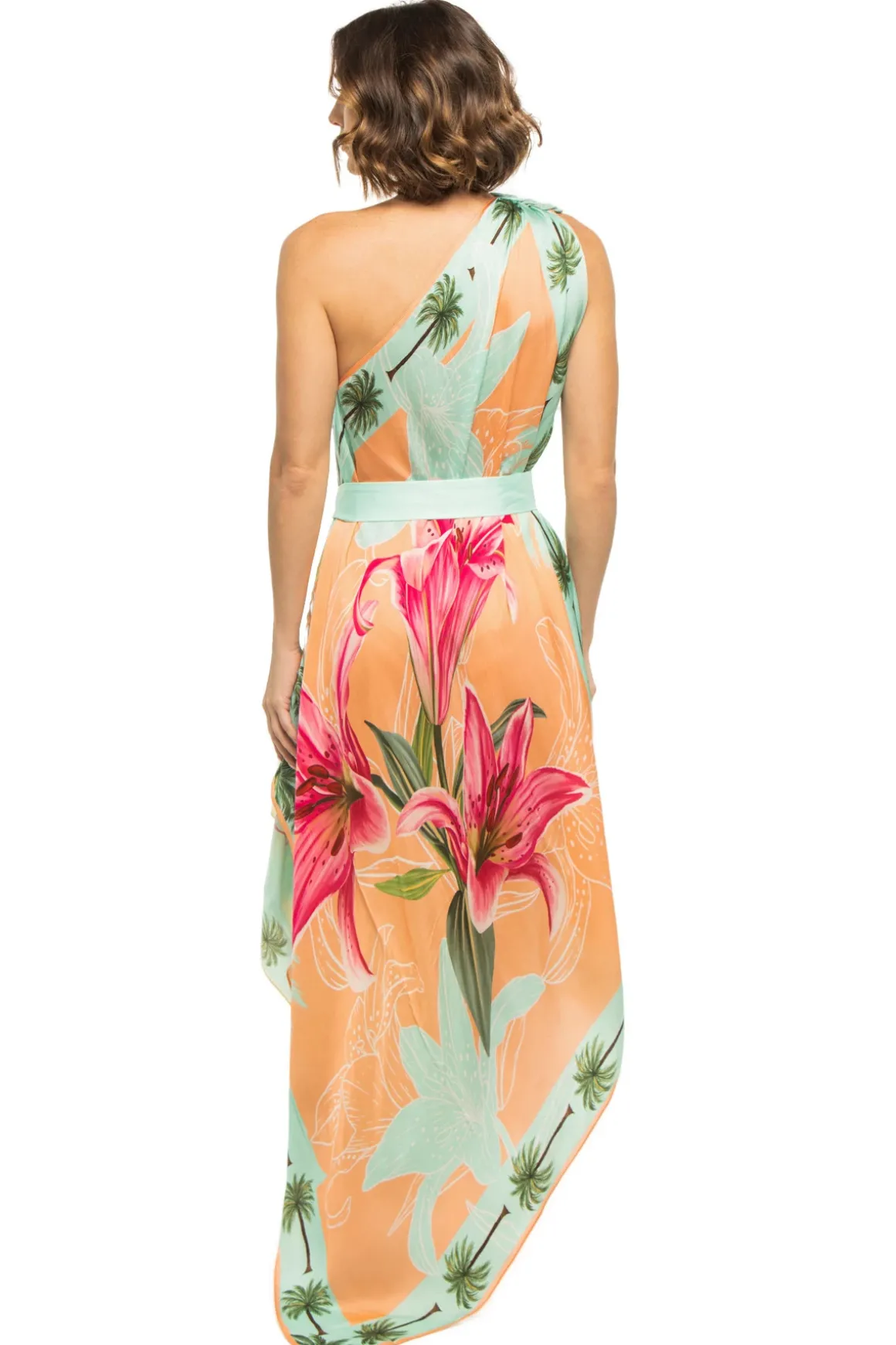 Asymmetrical Maxi Dress