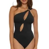 Asymmetrical One Piece Swimsuit