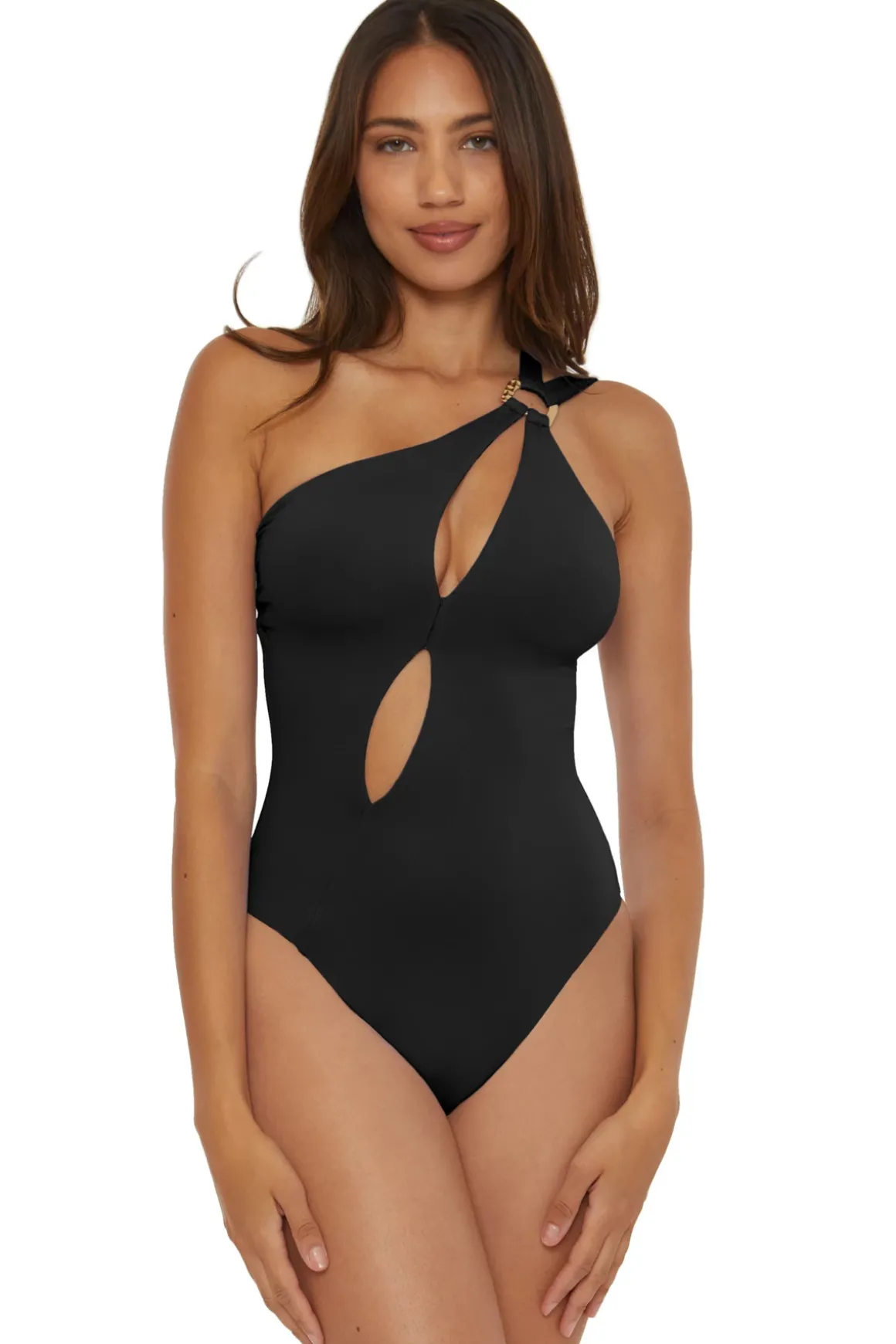 Asymmetrical One Piece Swimsuit