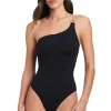 Asymmetrical One Piece Swimsuit