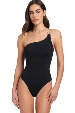 Asymmetrical One Piece Swimsuit