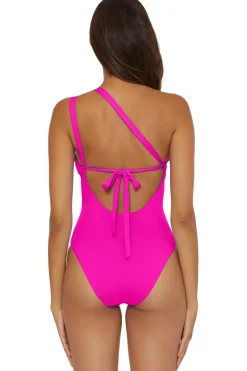 Asymmetrical One Piece Swimsuit