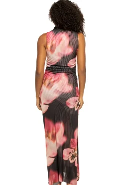Athena Mesh Maxi Dress