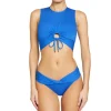 Aubrey High Neck Bikini Top