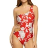 Ava Asymmetrical One Piece Swimsuit