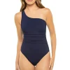 Basics Asymmetrical One Piece Swimsuit