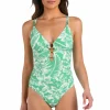Batik Balinese Underwire One Piece Swimsuit