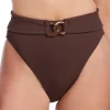 Belted High Waist Bikini Bottom