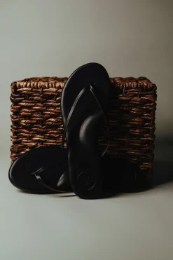 Black Out Flip Flops