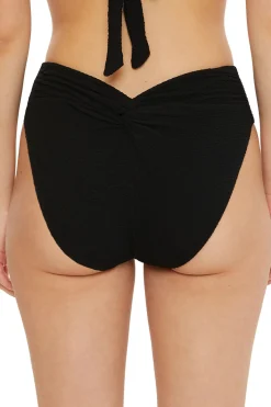 Black Sands High Waist Bikini Bottom