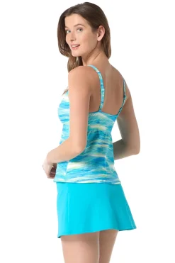 Blair High Neck Tankini Top