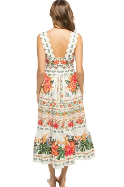Bloom Garden Midi Dress