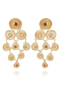 Bo Mistral Cabochon Earrings