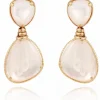 Bo Sila Mother-of-Pearl Earrings