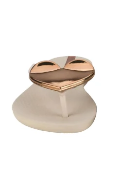 Bold Heart Flip Flops