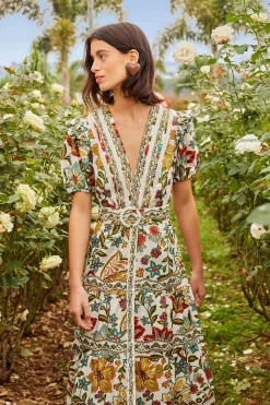 Botanicals Midi Dress
