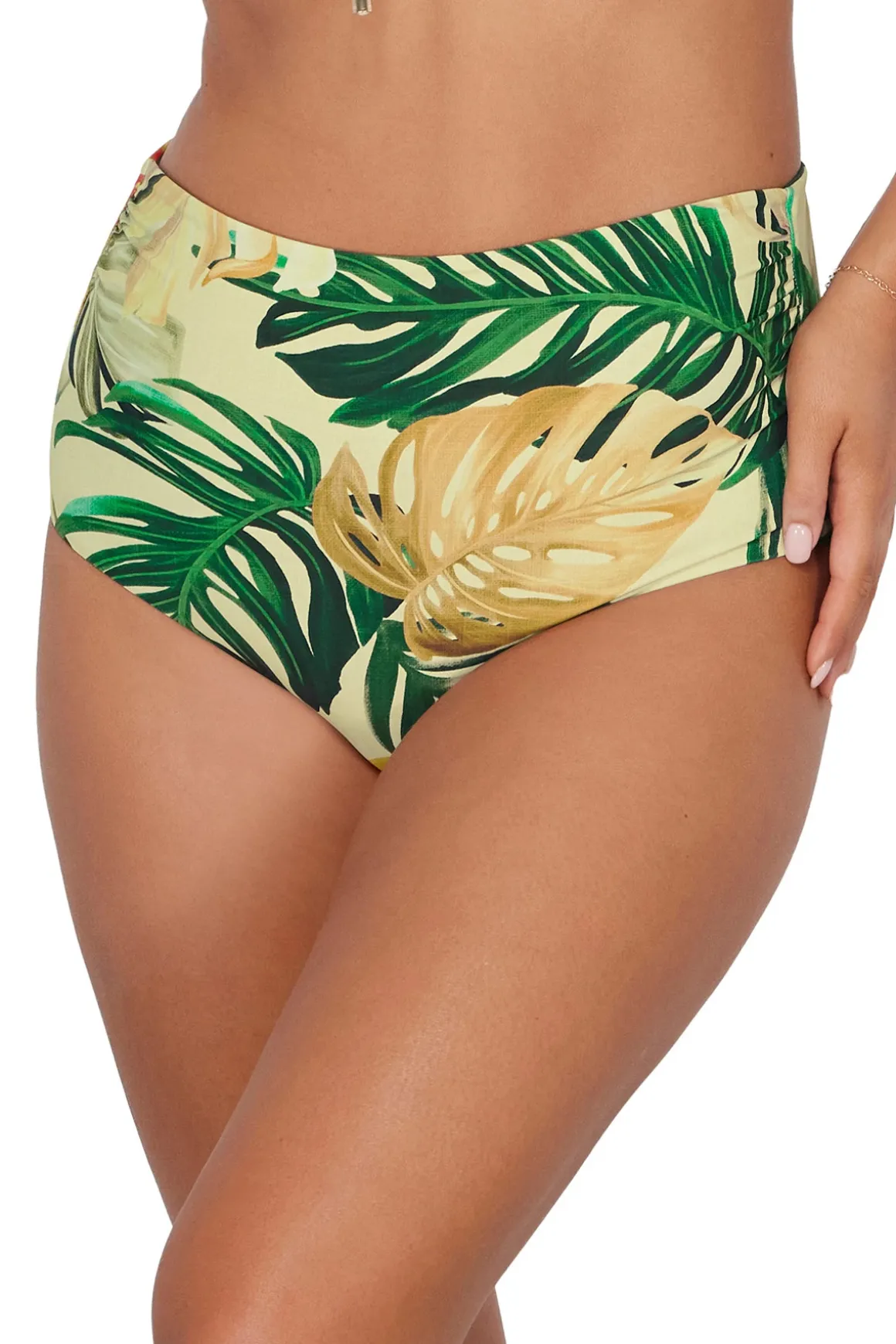 Capri High Waist Bikini Bottom