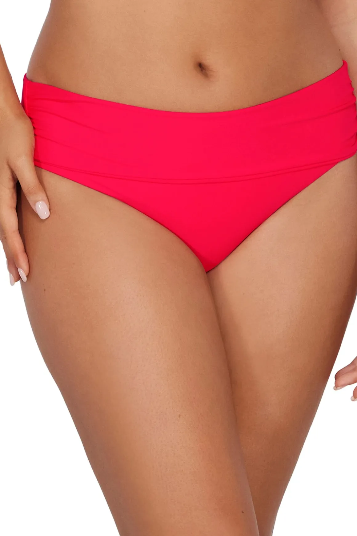Capri High Waist Bikini Bottom