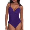 Captivate Underwire Surplice One Piece Swimsuit
