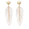 Cavallo Leaf Earrings