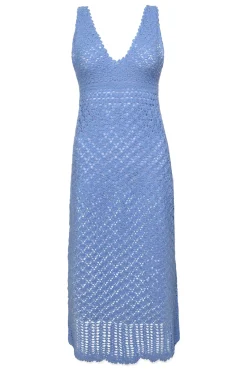 Claudia Crochet Midi Dress