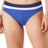 Colorblock Banded Hipster Bikini Bottom