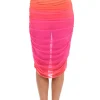 Convertible Midi Cover Up Skirt
