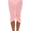 Convertible Midi Cover Up Skirt