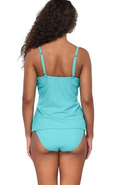 Coralie Convertible Strap Tankini Top (D+ Cup)