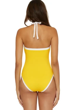 Courtside Bandeau One Piece Swimsuit