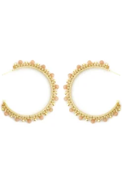 Crochet Hoop Earrings