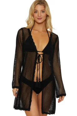 Crochet Short Kimono