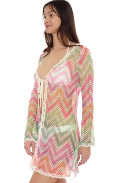 Crochet Short Kimono