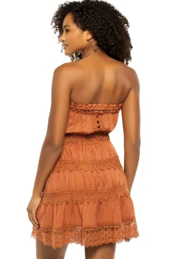 Crochet Strapless Dress