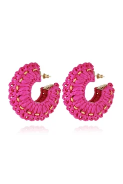 Crocus Hoop Earrings