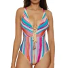 Crossback One Piece Swimsuit