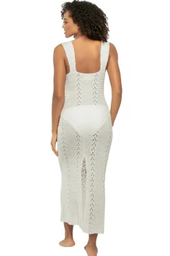 Daphne White Maxi Dress