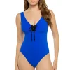 Demi V-Neck One Piece Swimsuit
