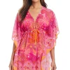 Desert Bloom Chiffon Caftan