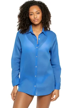 Destinations Oversized Shirt Dress