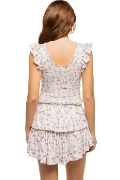 Dovi Floral Crop Top