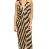 Draped Maxi Dress