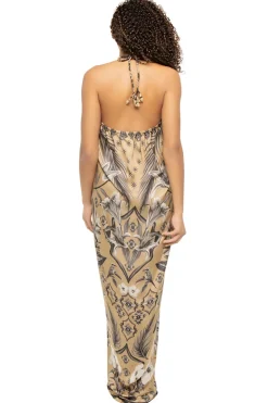 Draped Maxi Dress