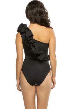 Elena Asymmetrical One Piece Swimsuit
