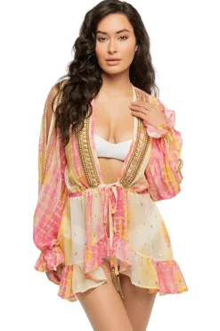 Ellis Cover Up Mini Dress