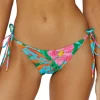 Embroidered Brazilian Bikini Bottom