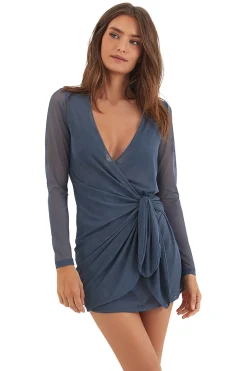 Emily Long Sleeve Mini Dress