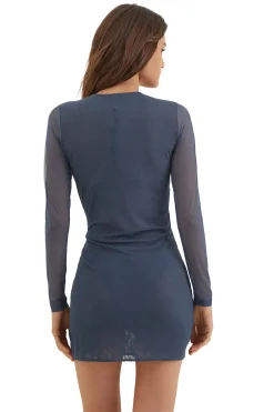 Emily Long Sleeve Mini Dress