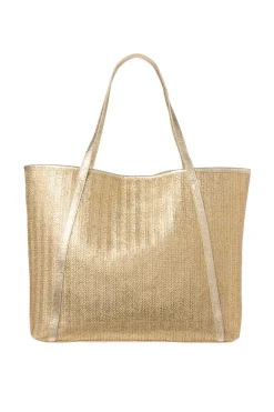 Eva Metallic Tote Bag