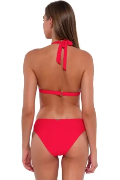 Faith Banded Halter Bikini Top